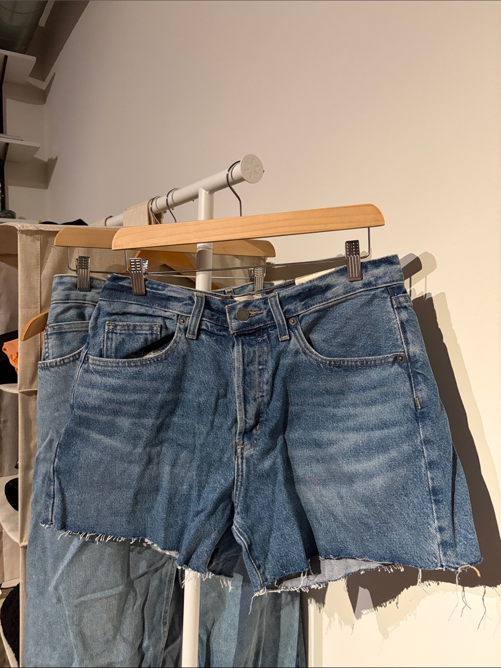 Universal Thread Distressed Blue Denim Cutoff Shorts